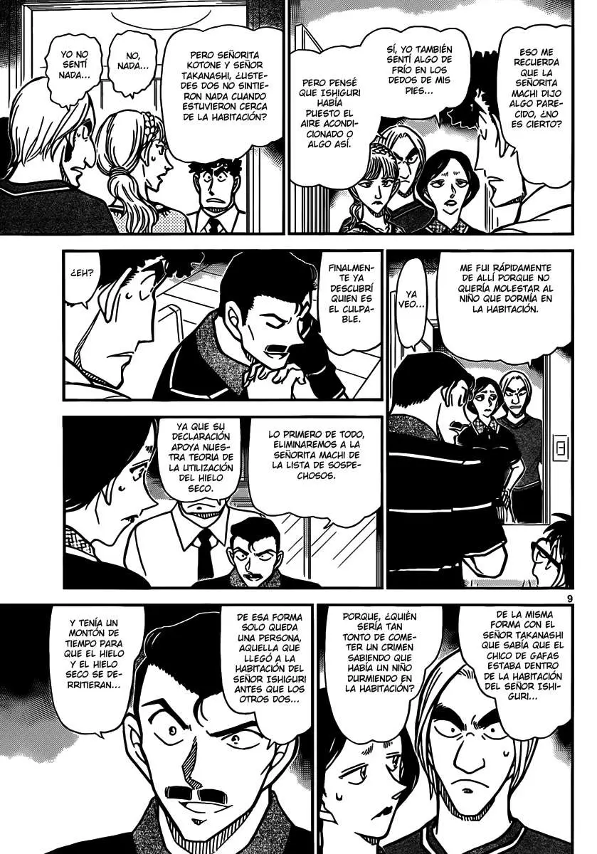 Detective Conan capítulo 827 página 9