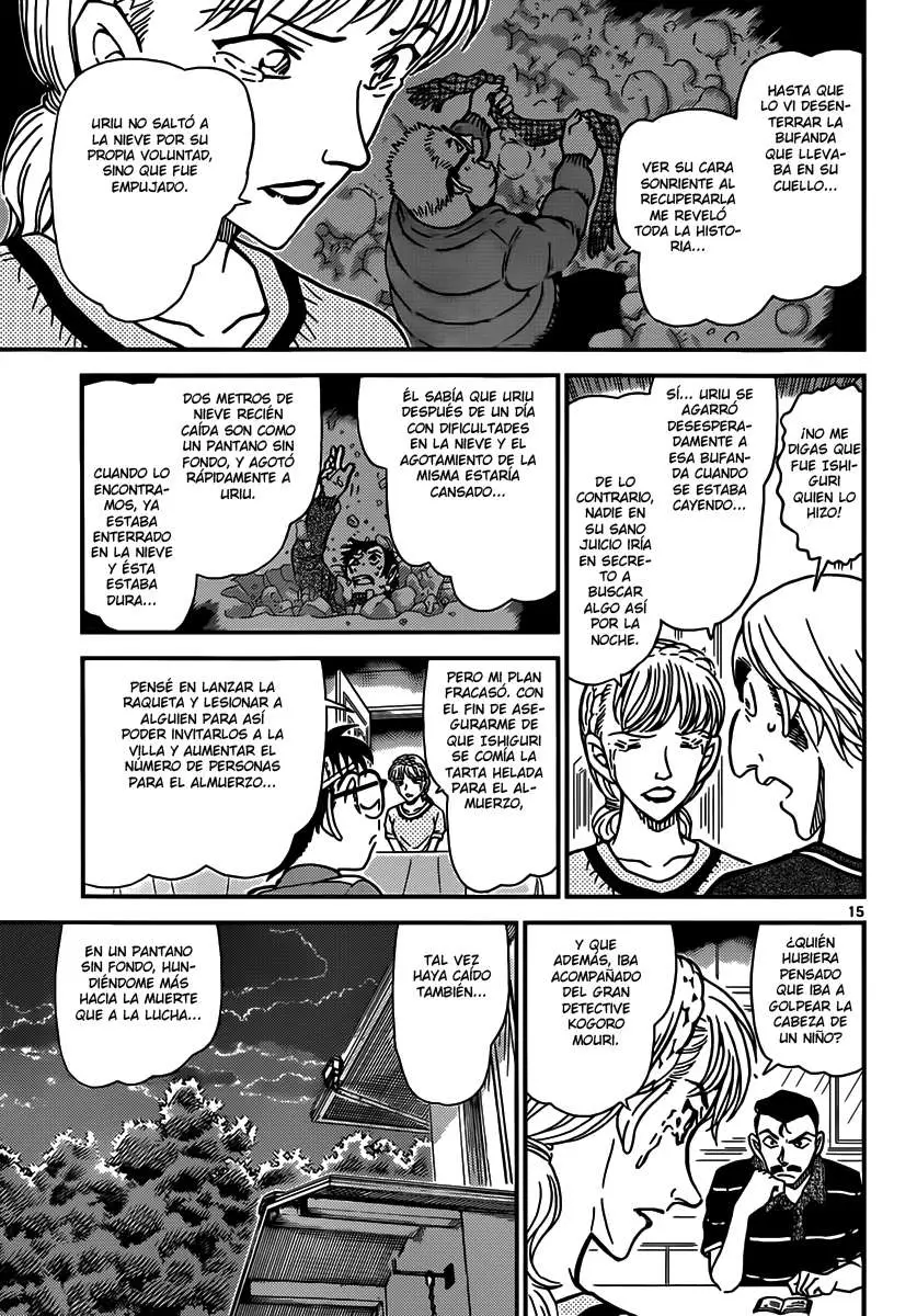 Detective Conan capítulo 827 página 15