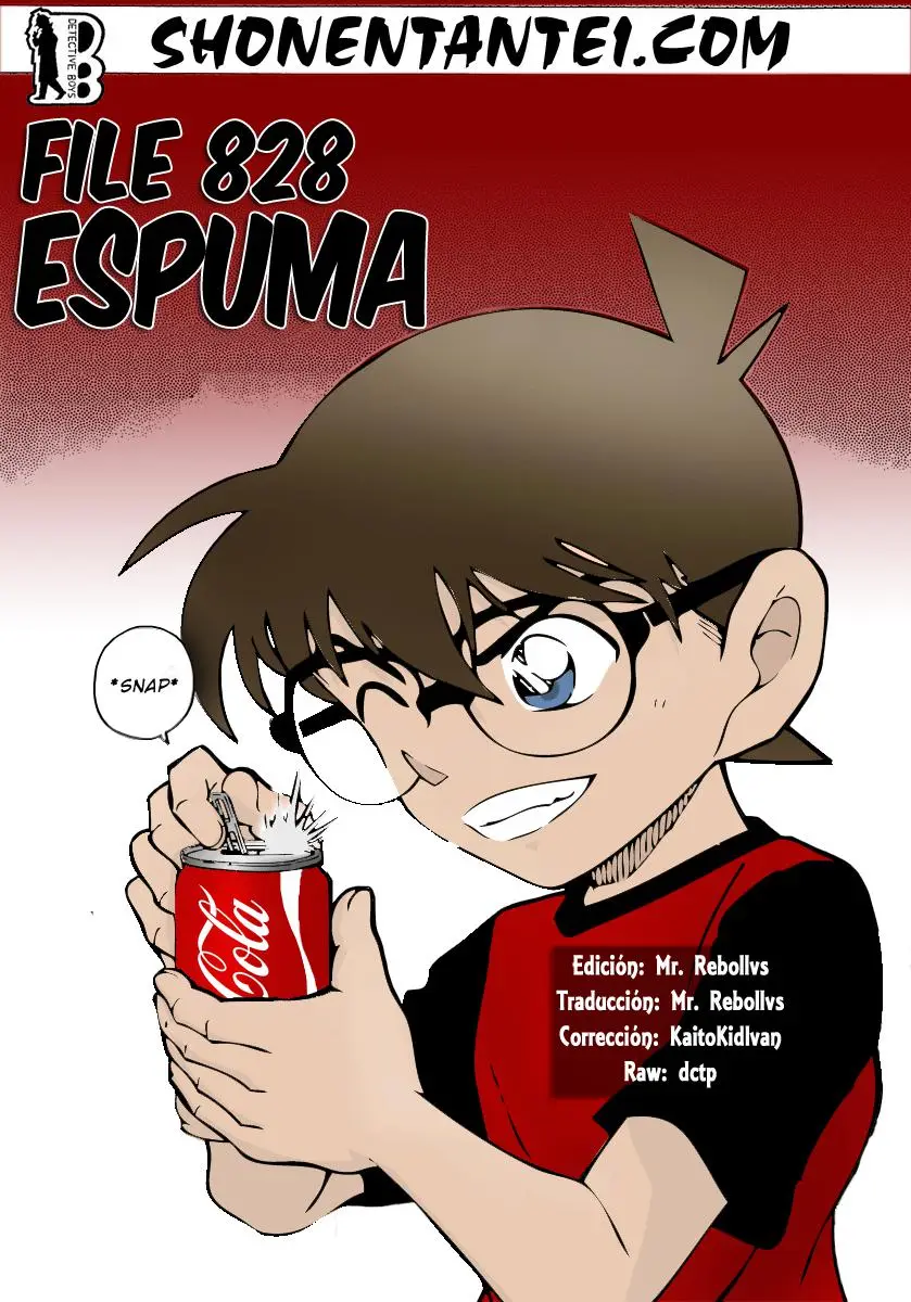 Detective Conan capítulo 828 página 1