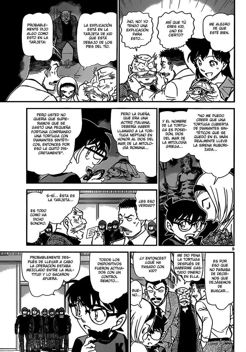 Detective Conan capítulo 830 página 9