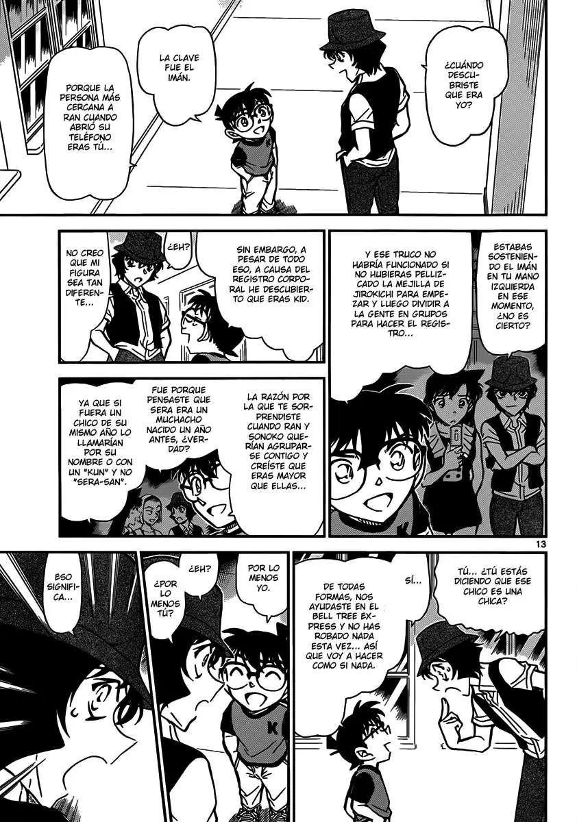 Detective Conan capítulo 830 página 13
