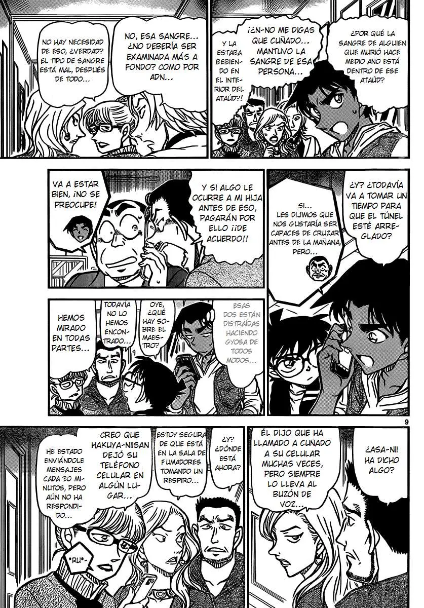 Detective Conan capítulo 836 página 9