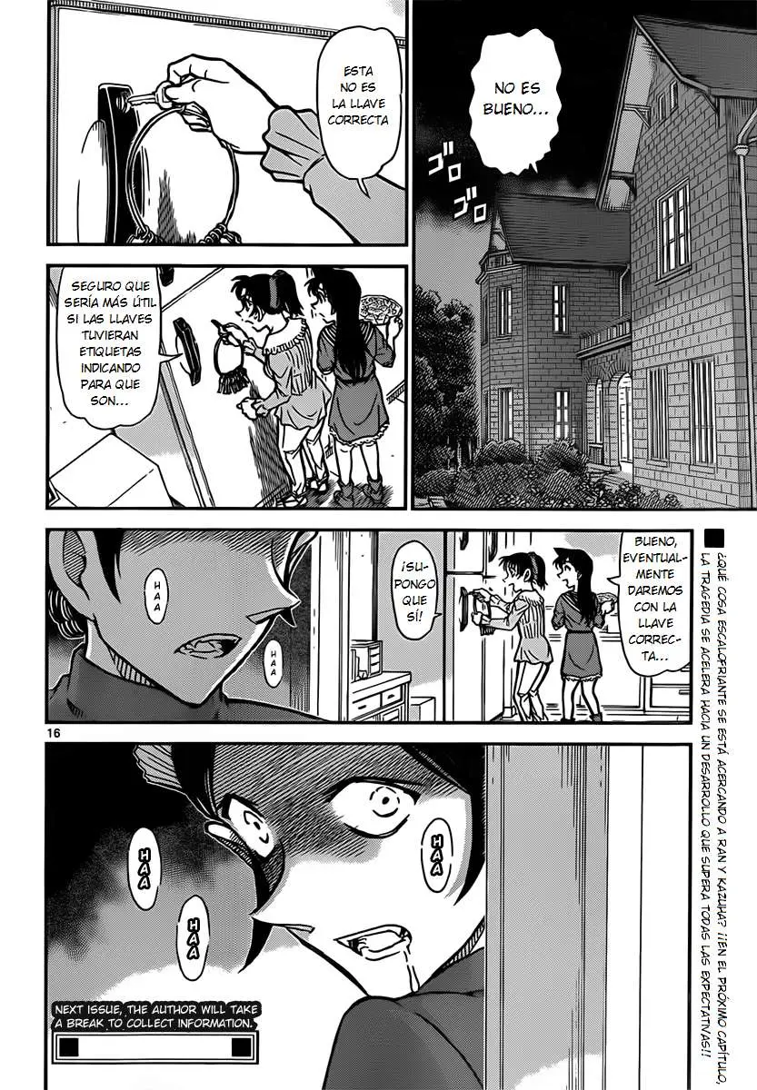 Detective Conan capítulo 837 página 16