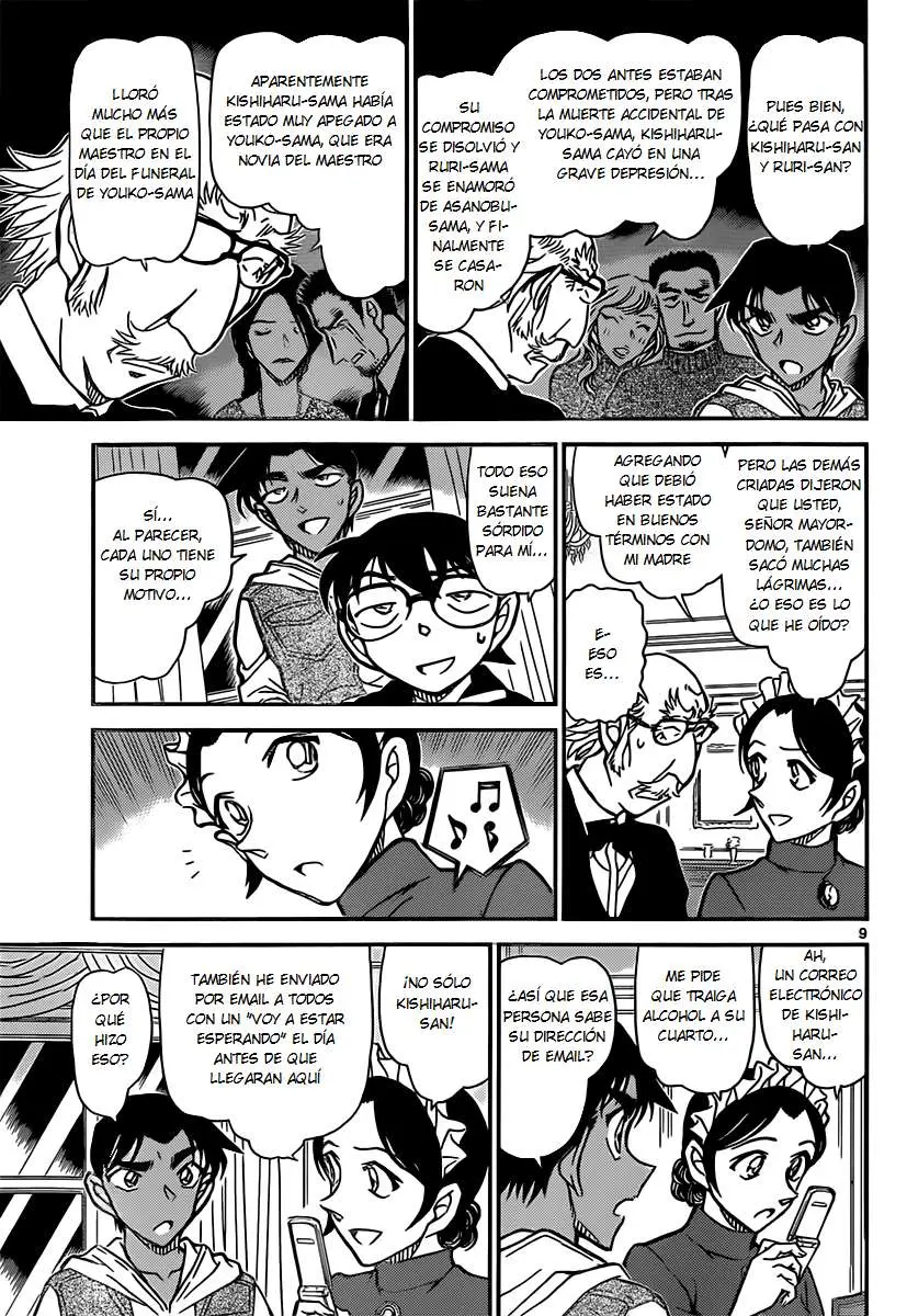 Detective Conan capítulo 839 página 9