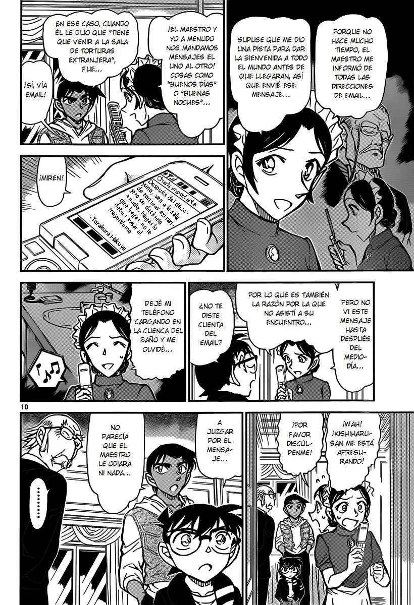 Detective Conan capítulo 839 página 10