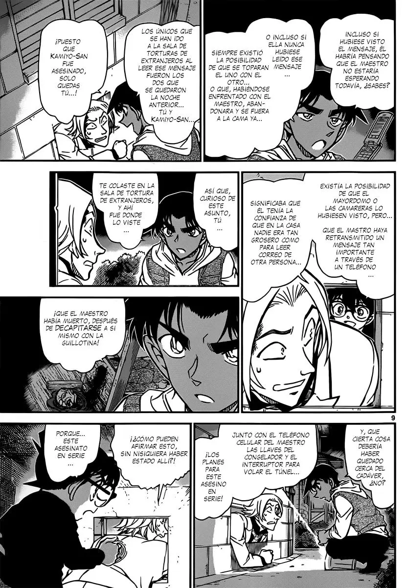 Detective Conan capítulo 840 página 9