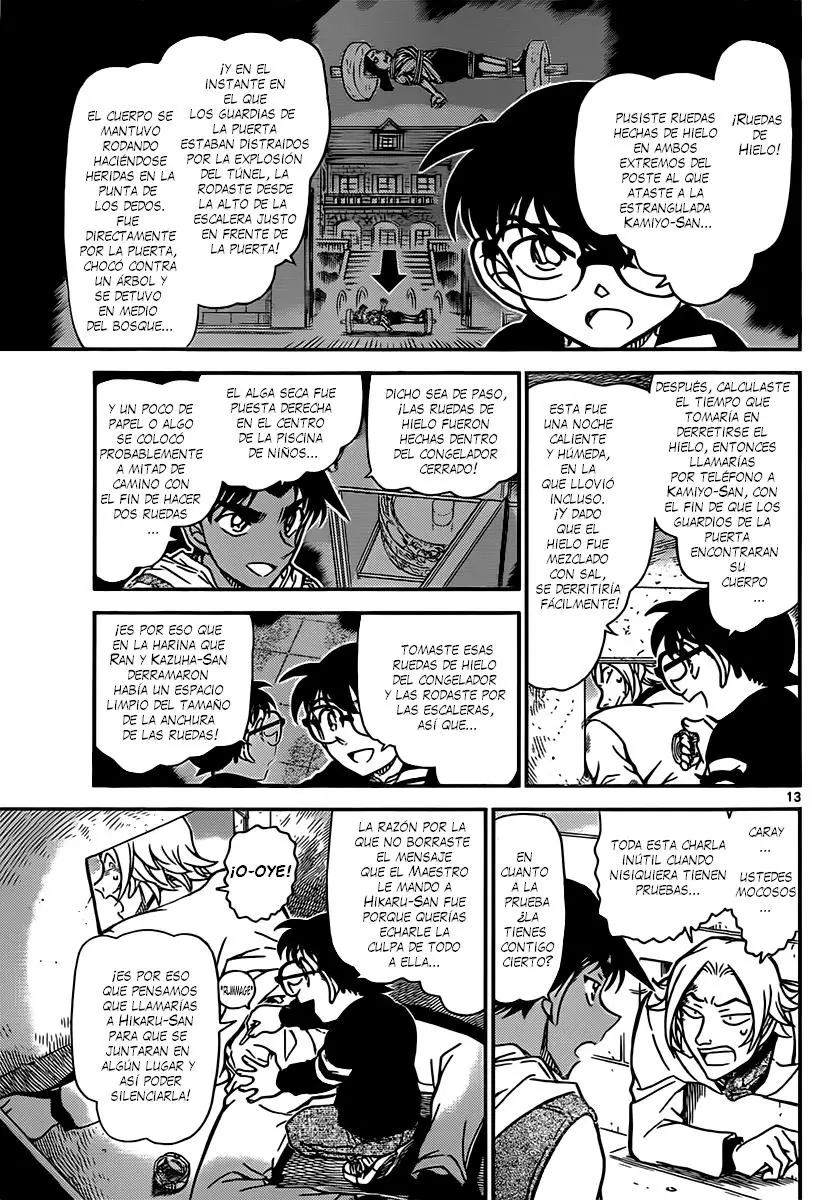 Detective Conan capítulo 840 página 13