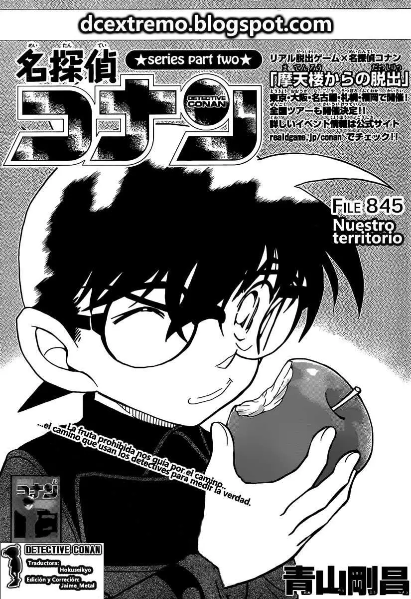 Detective Conan capítulo 845 página 2