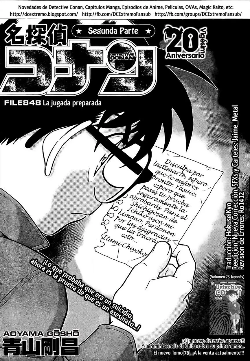 Detective Conan capítulo 848 página 2