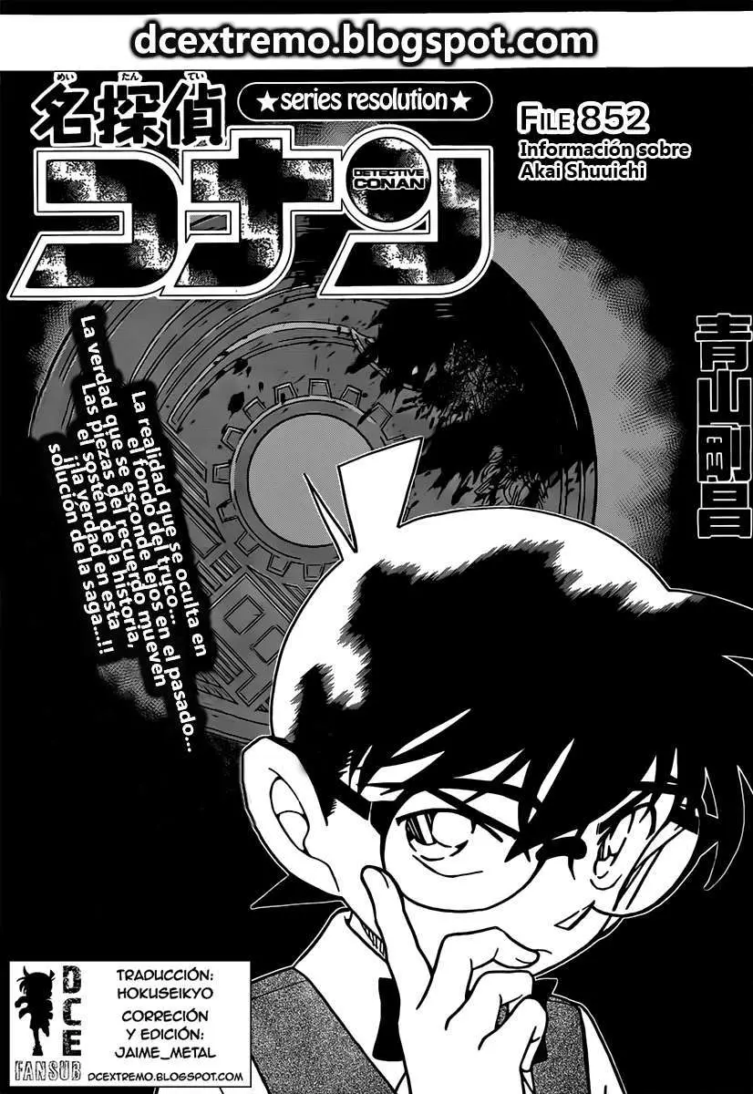 Detective Conan capítulo 852 página 2