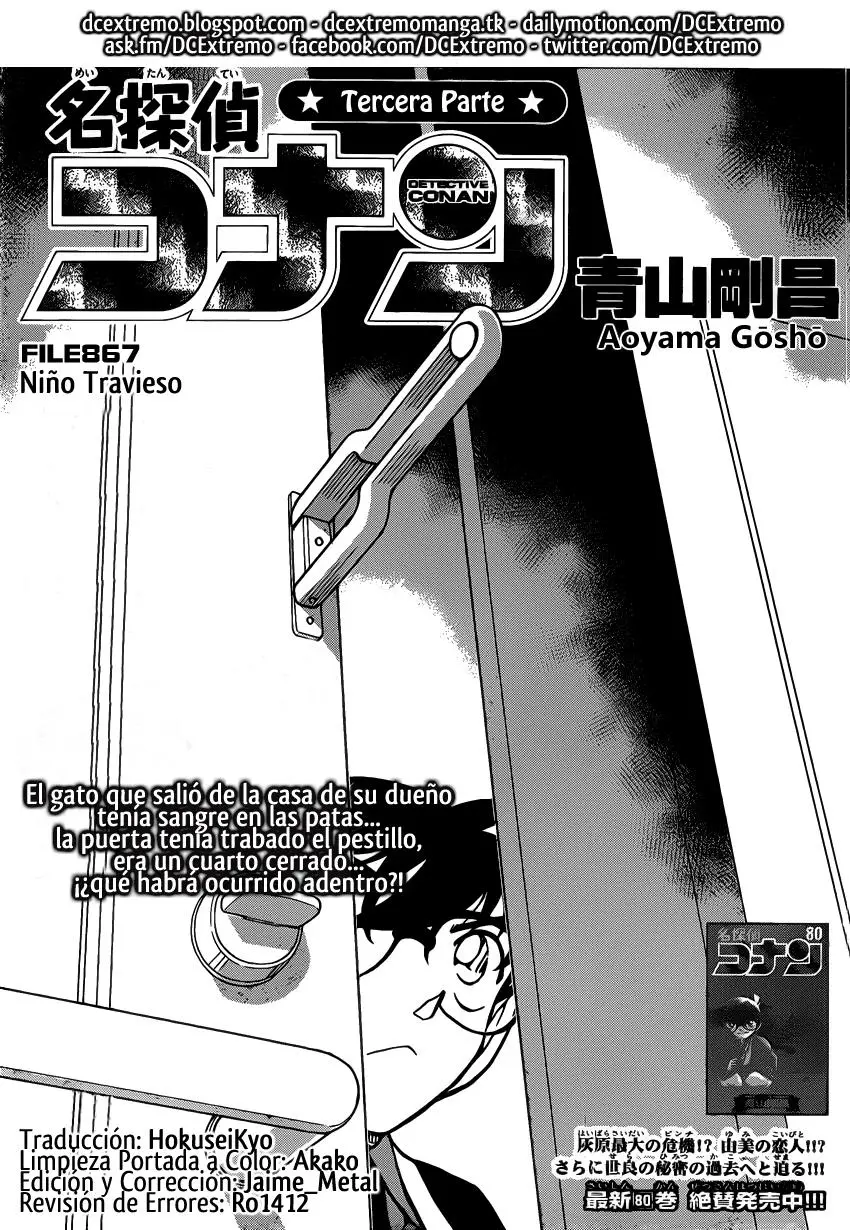 Detective Conan capítulo 867 página 2
