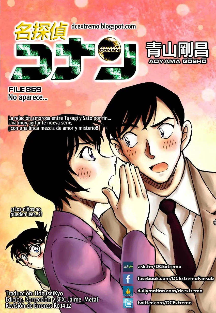 Detective Conan capítulo 869 página 1
