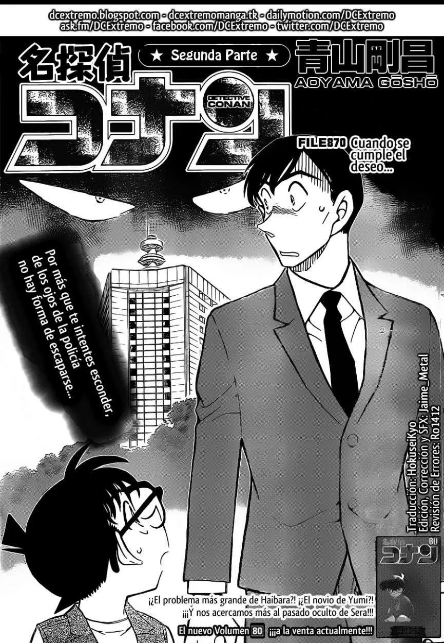 Detective Conan capítulo 870 página 2