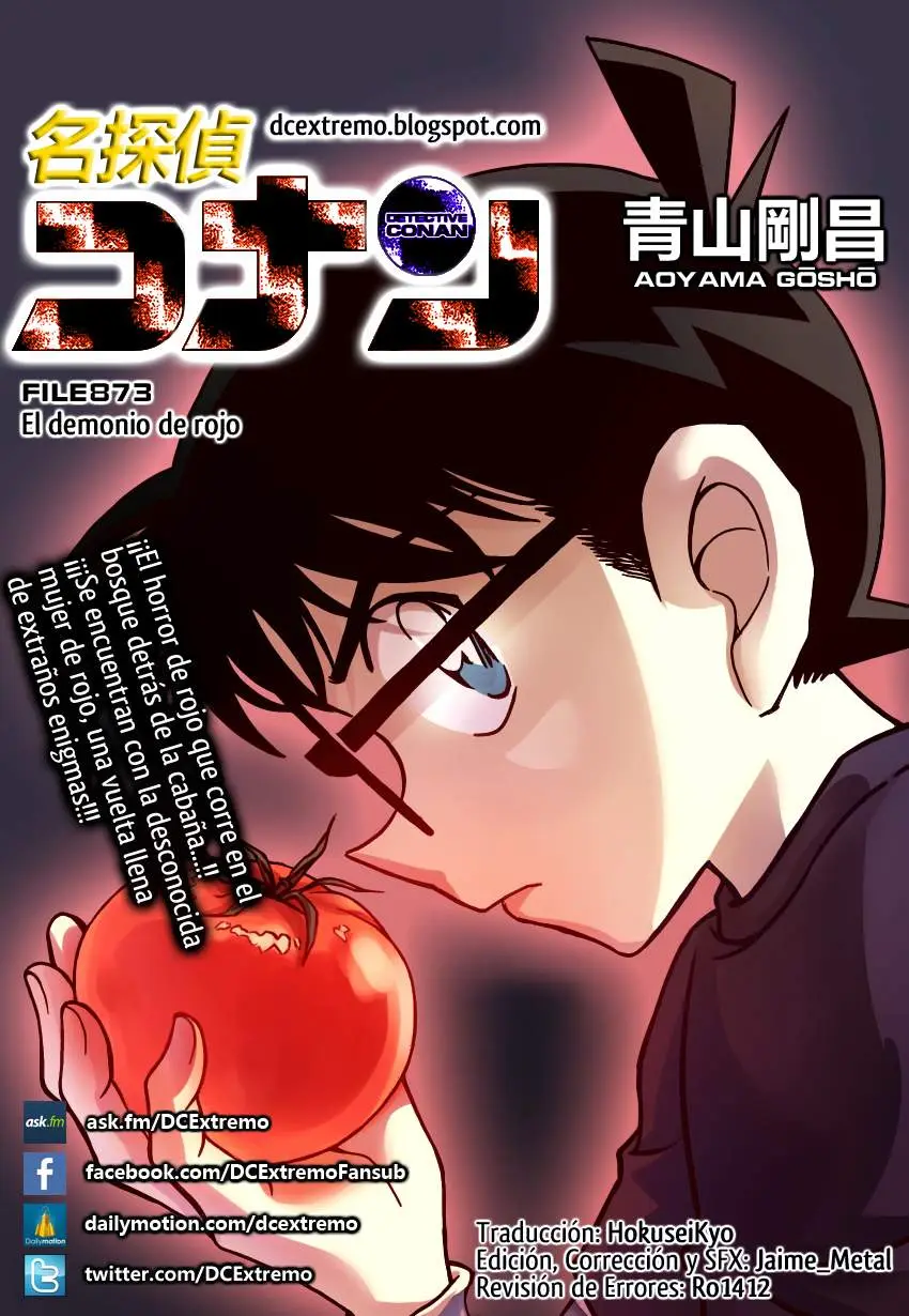 Detective Conan capítulo 873 página 1