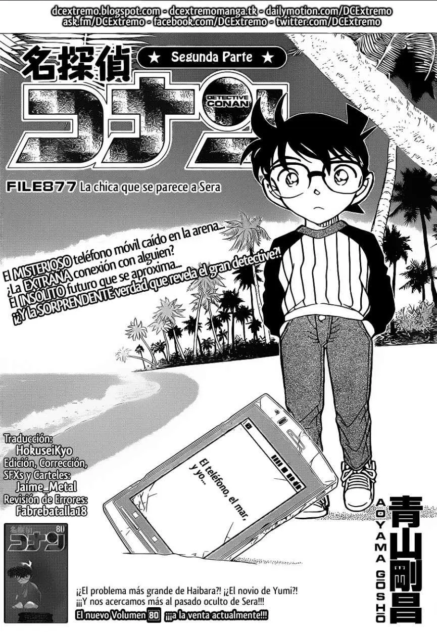 Detective Conan capítulo 877 página 2