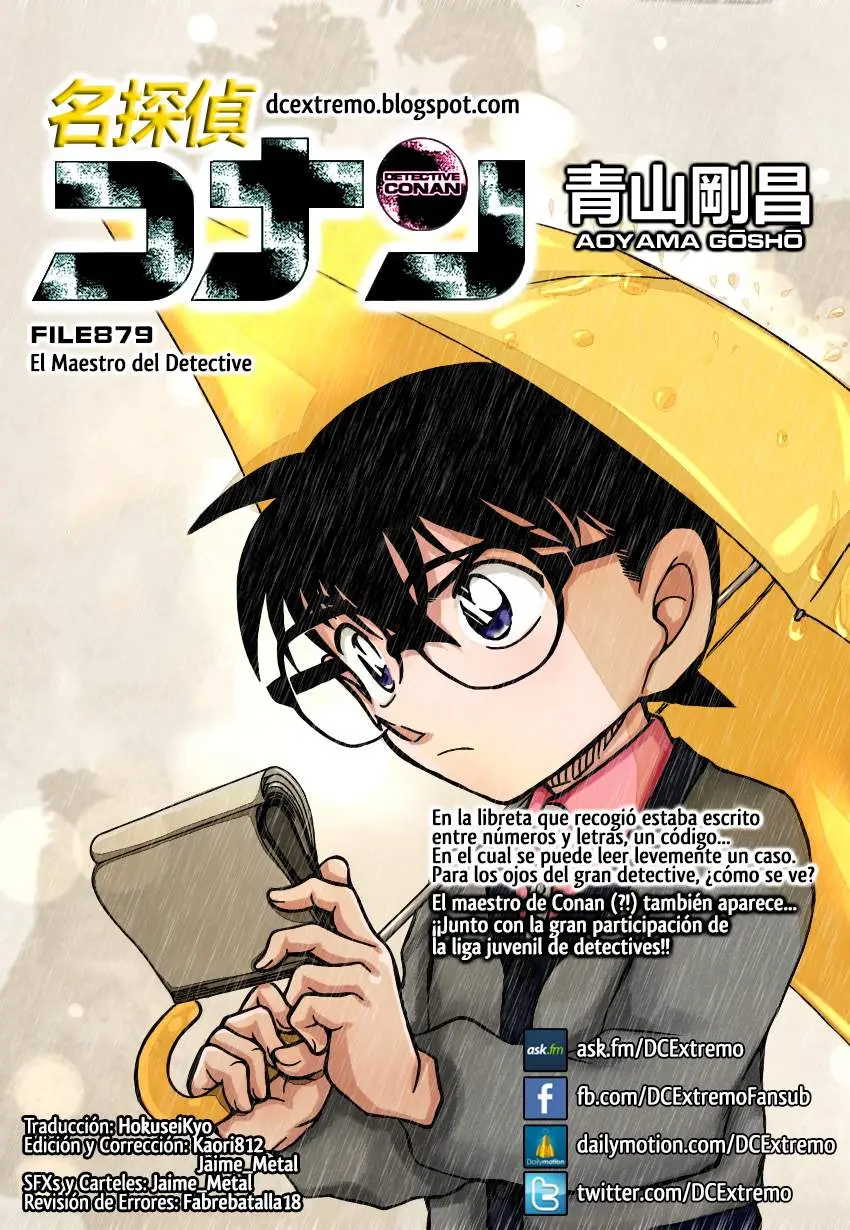Detective Conan capítulo 879 página 1