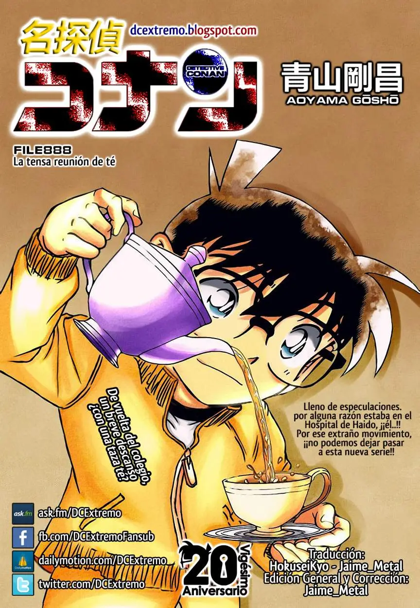 Detective Conan capítulo 888 página 1
