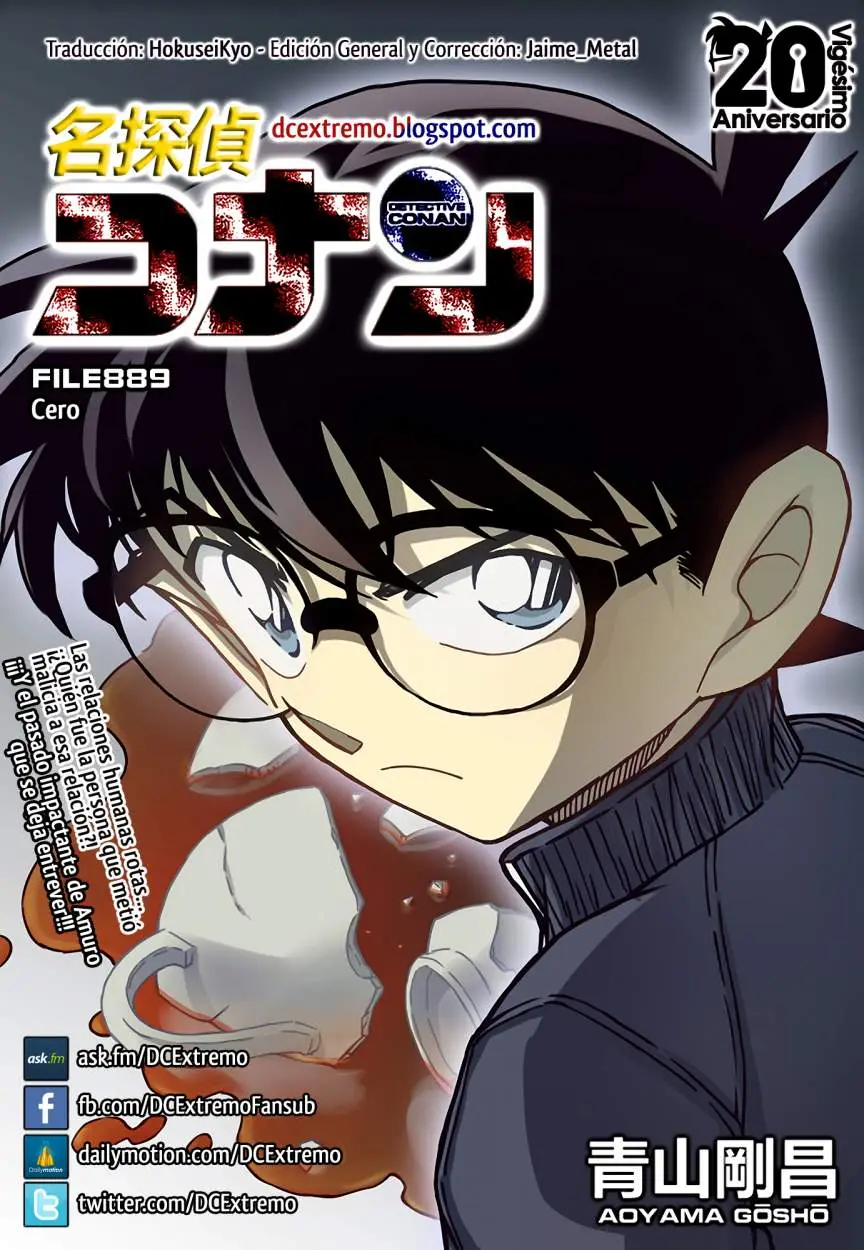 Detective Conan capítulo 889 página 1