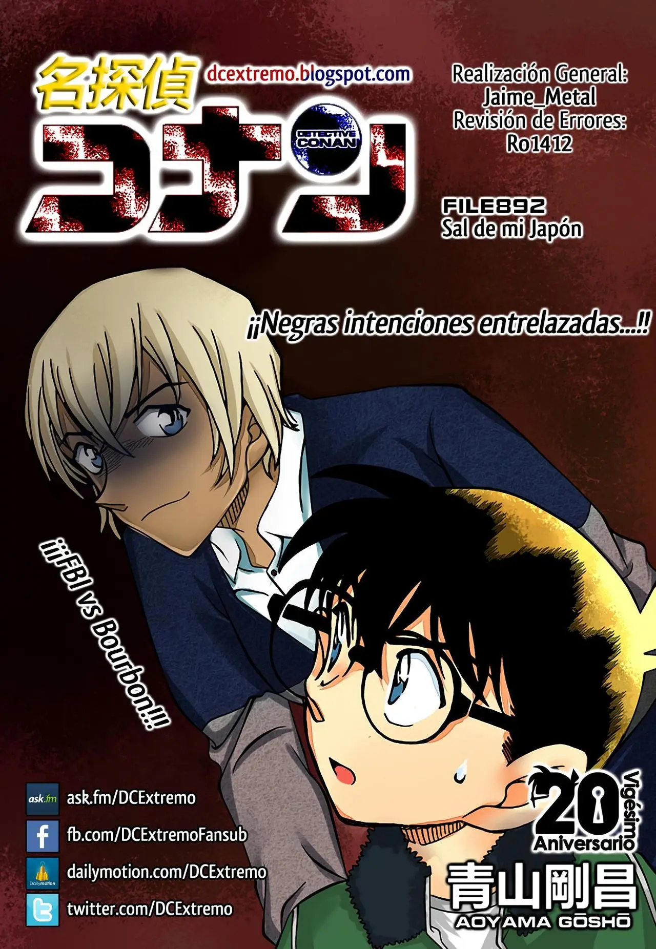 Detective Conan capítulo 892 página 1