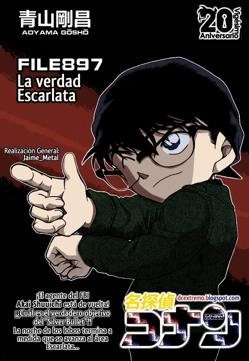 Detective Conan capítulo 897 página 1