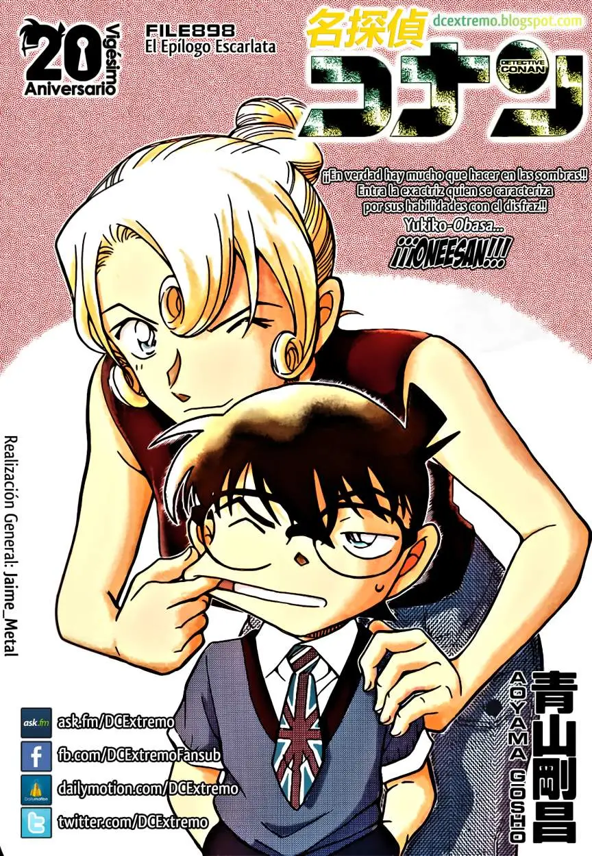 Detective Conan capítulo 898 página 1