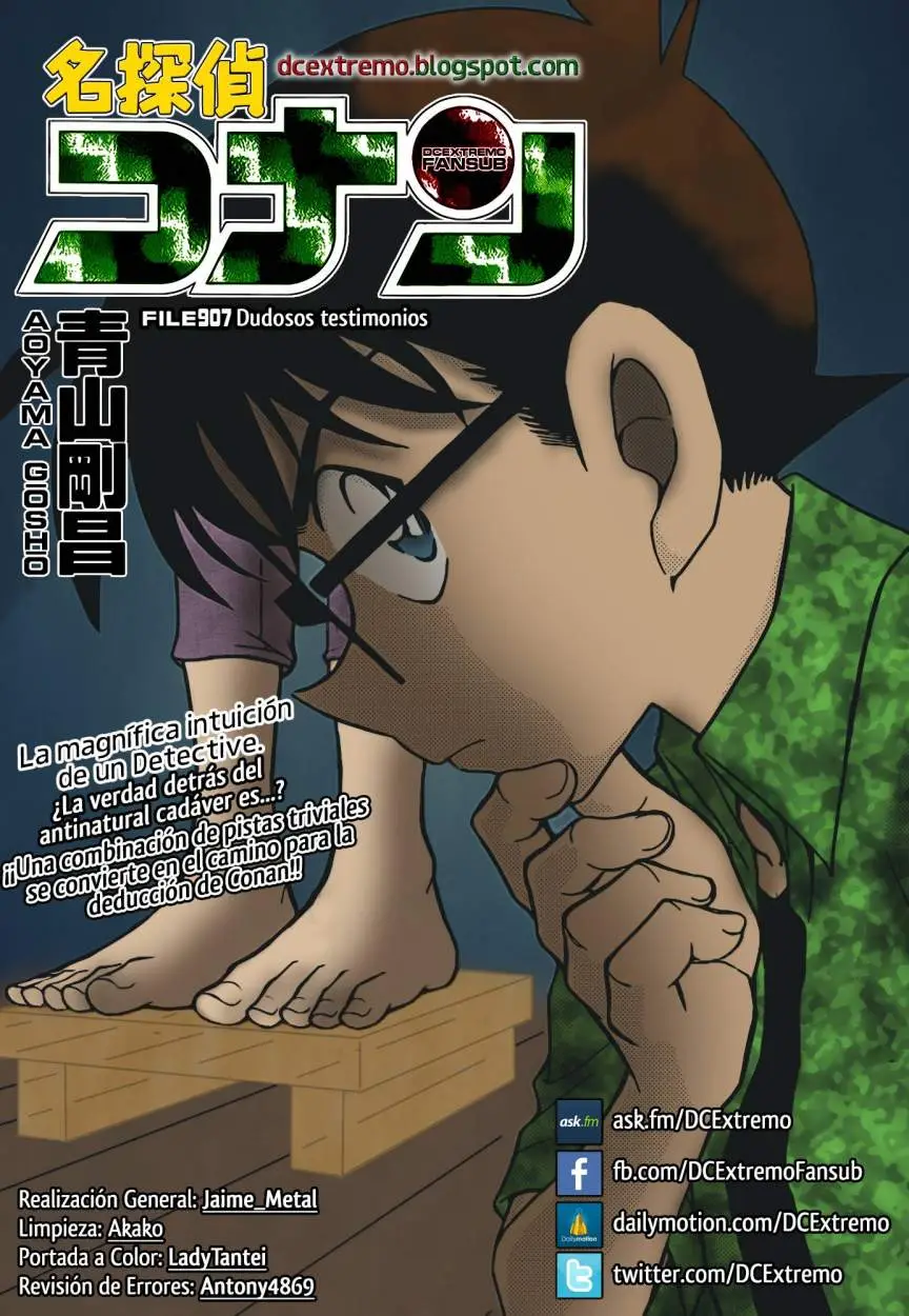 Detective Conan capítulo 907 página 1