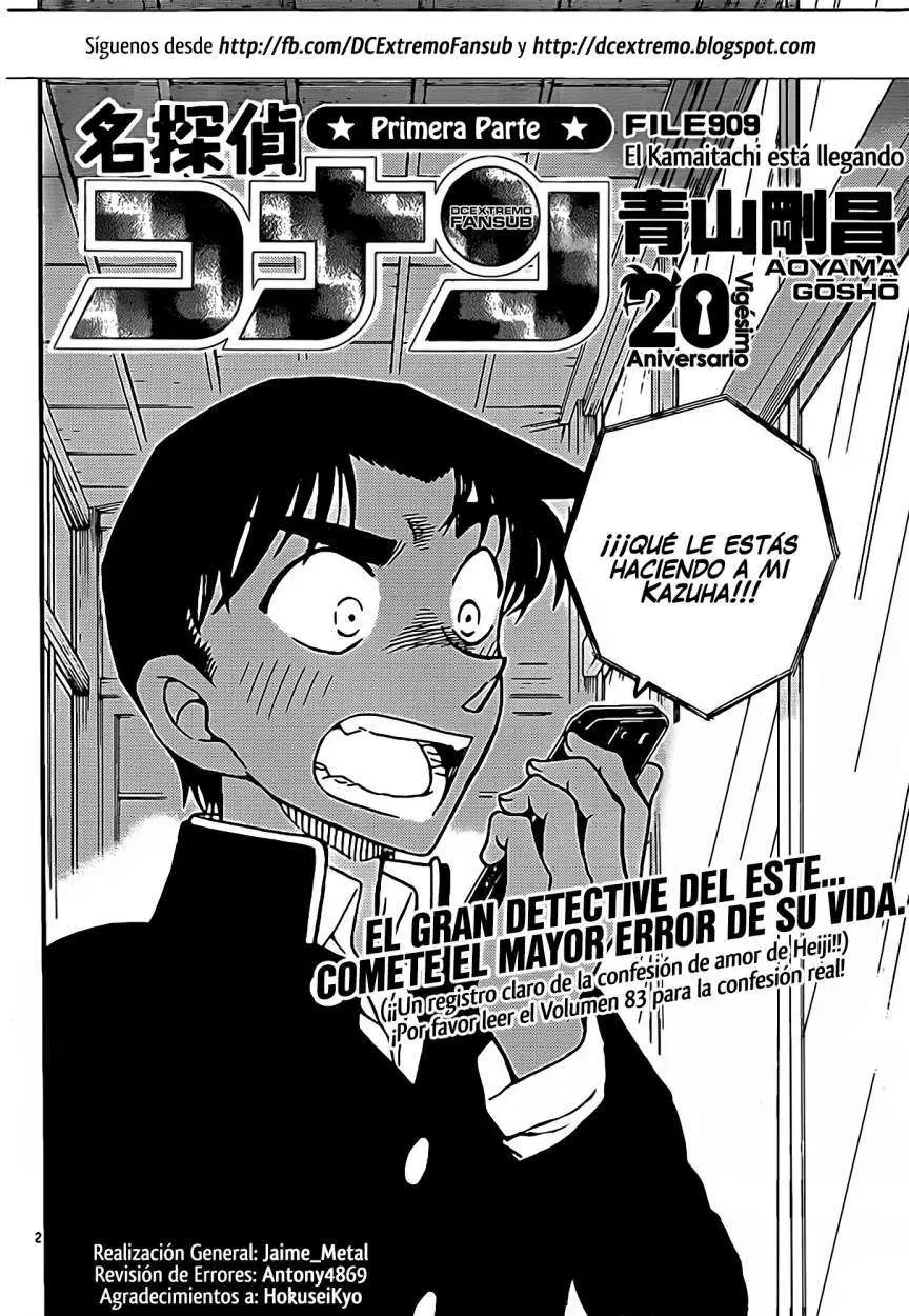 Detective Conan capítulo 909 página 2