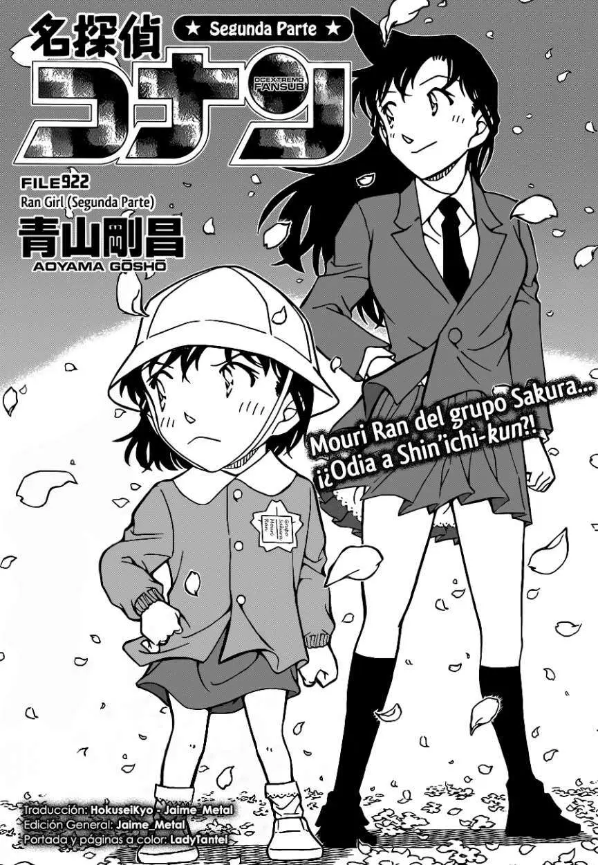Detective Conan capítulo 922 página 2