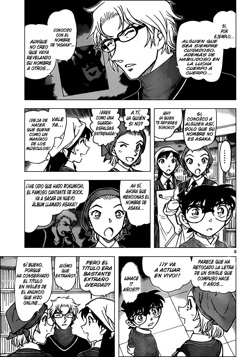 Detective Conan capítulo 954 página 6