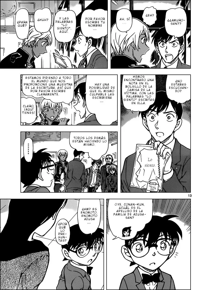Detective Conan capítulo 955 página 14