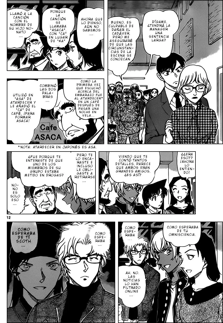 Detective Conan capítulo 957 página 13