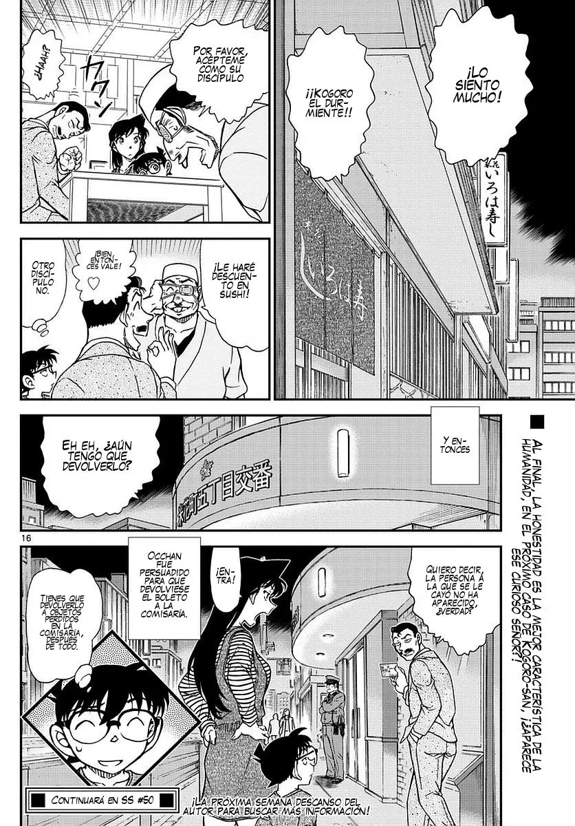 Detective Conan capítulo 977 página 17