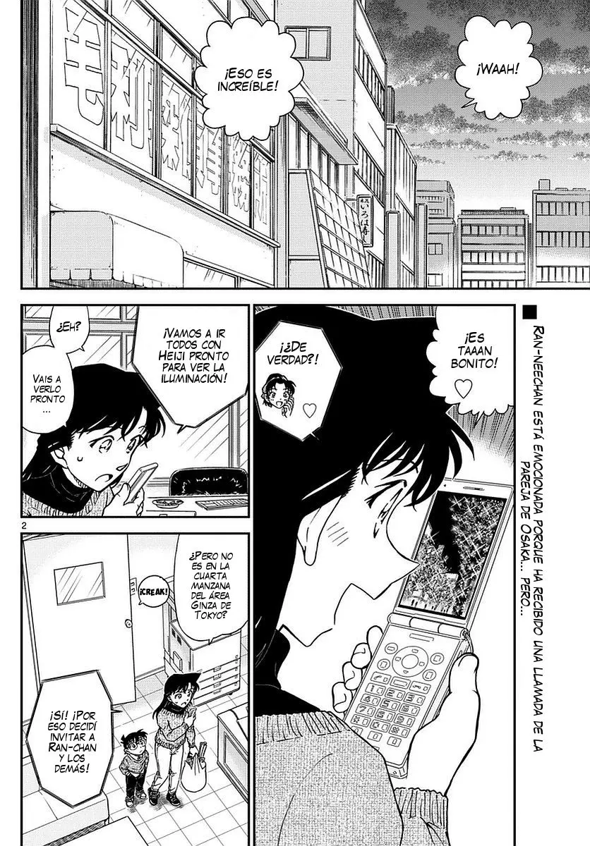 Detective Conan capítulo 981 página 3
