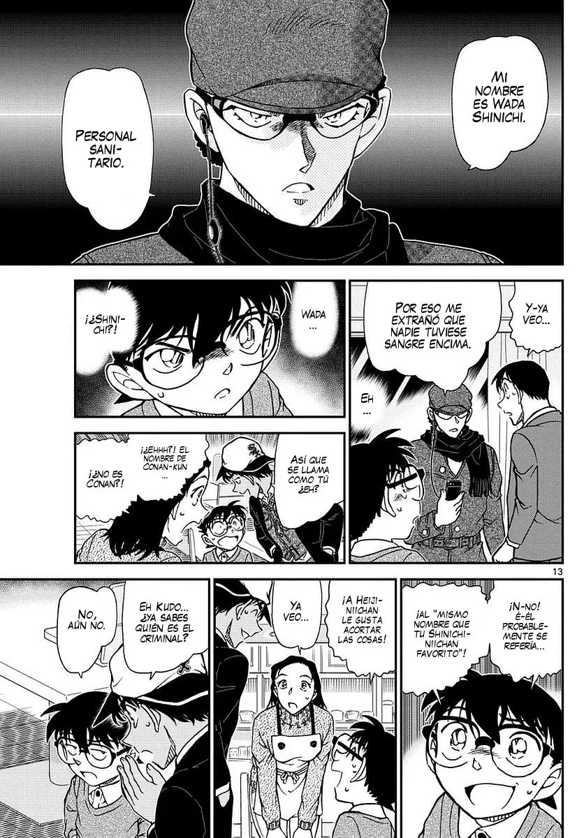 Detective Conan capítulo 982 página 14