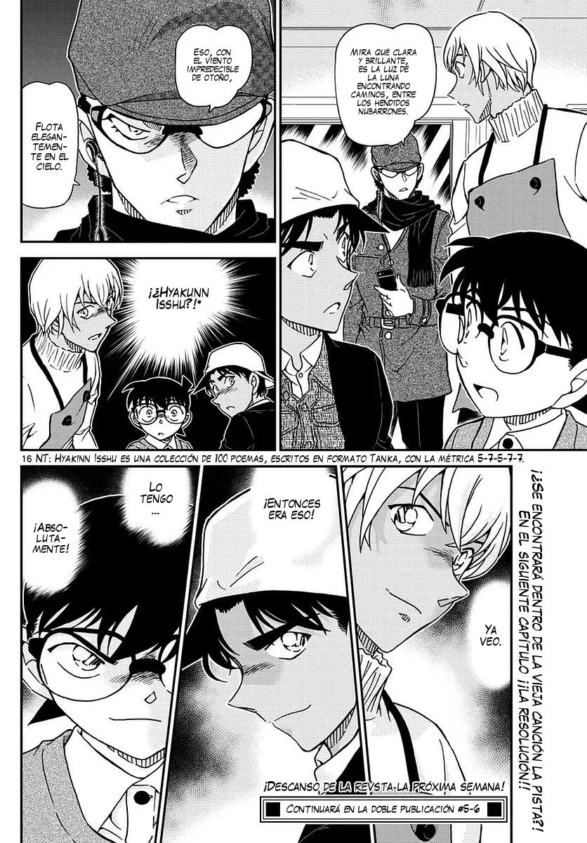 Detective Conan capítulo 982 página 17