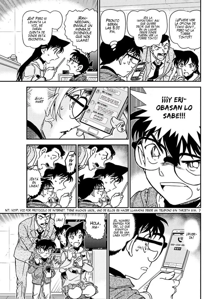 Detective Conan capítulo 985 página 8