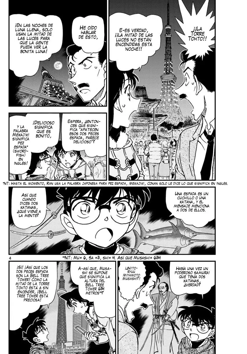 Detective Conan capítulo 986 página 5