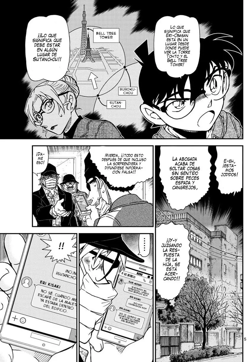 Detective Conan capítulo 986 página 6