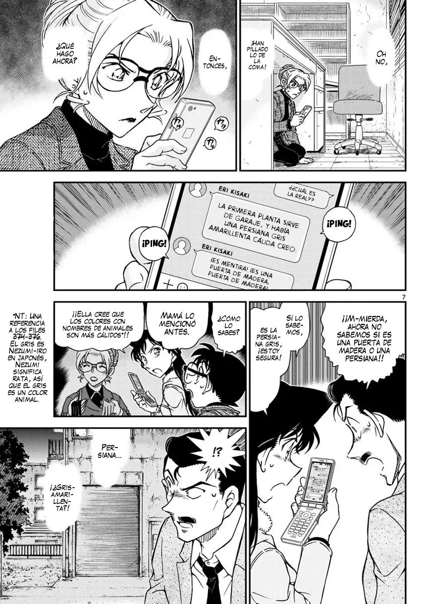 Detective Conan capítulo 986 página 8