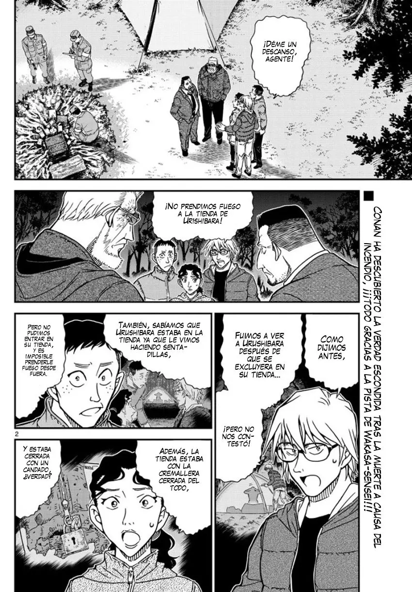 Detective Conan capítulo 989 página 3