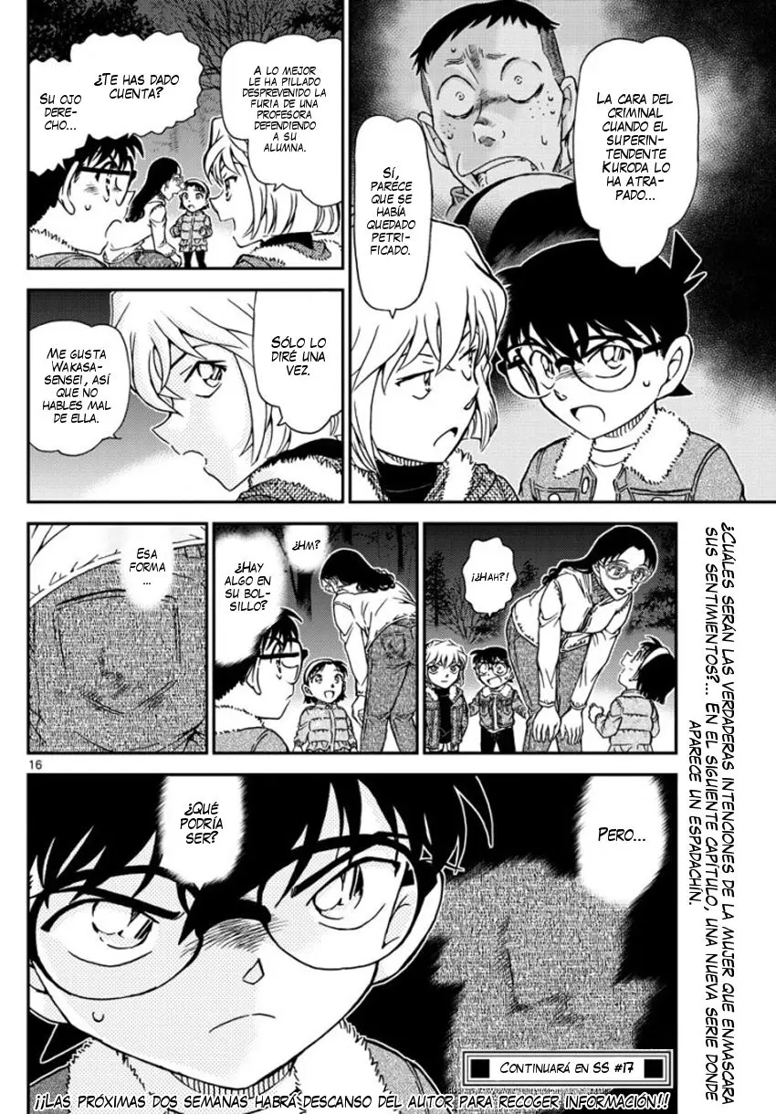 Detective Conan capítulo 989 página 17