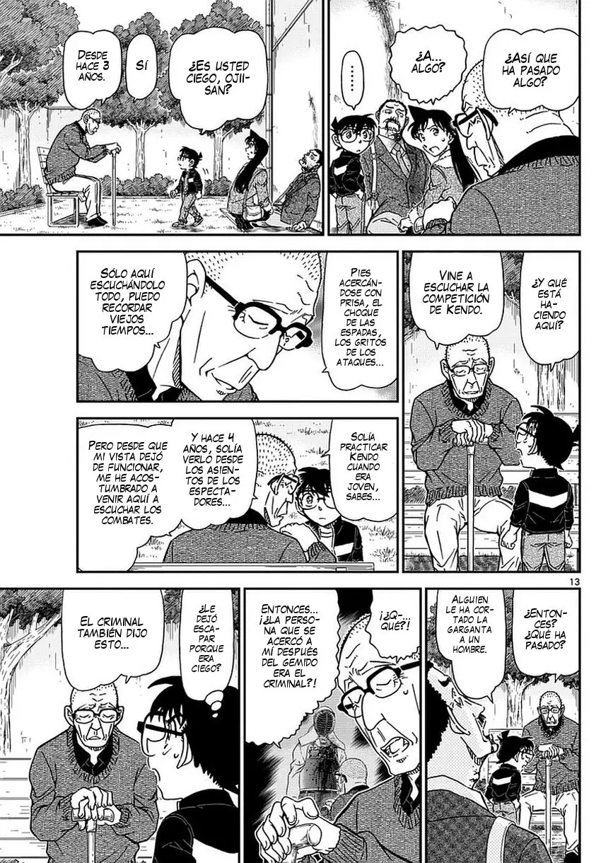 Detective Conan capítulo 990 página 14