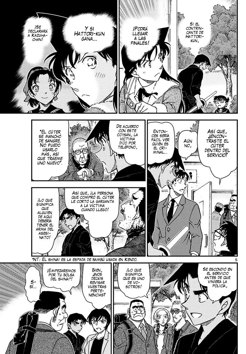Detective Conan capítulo 992 página 6