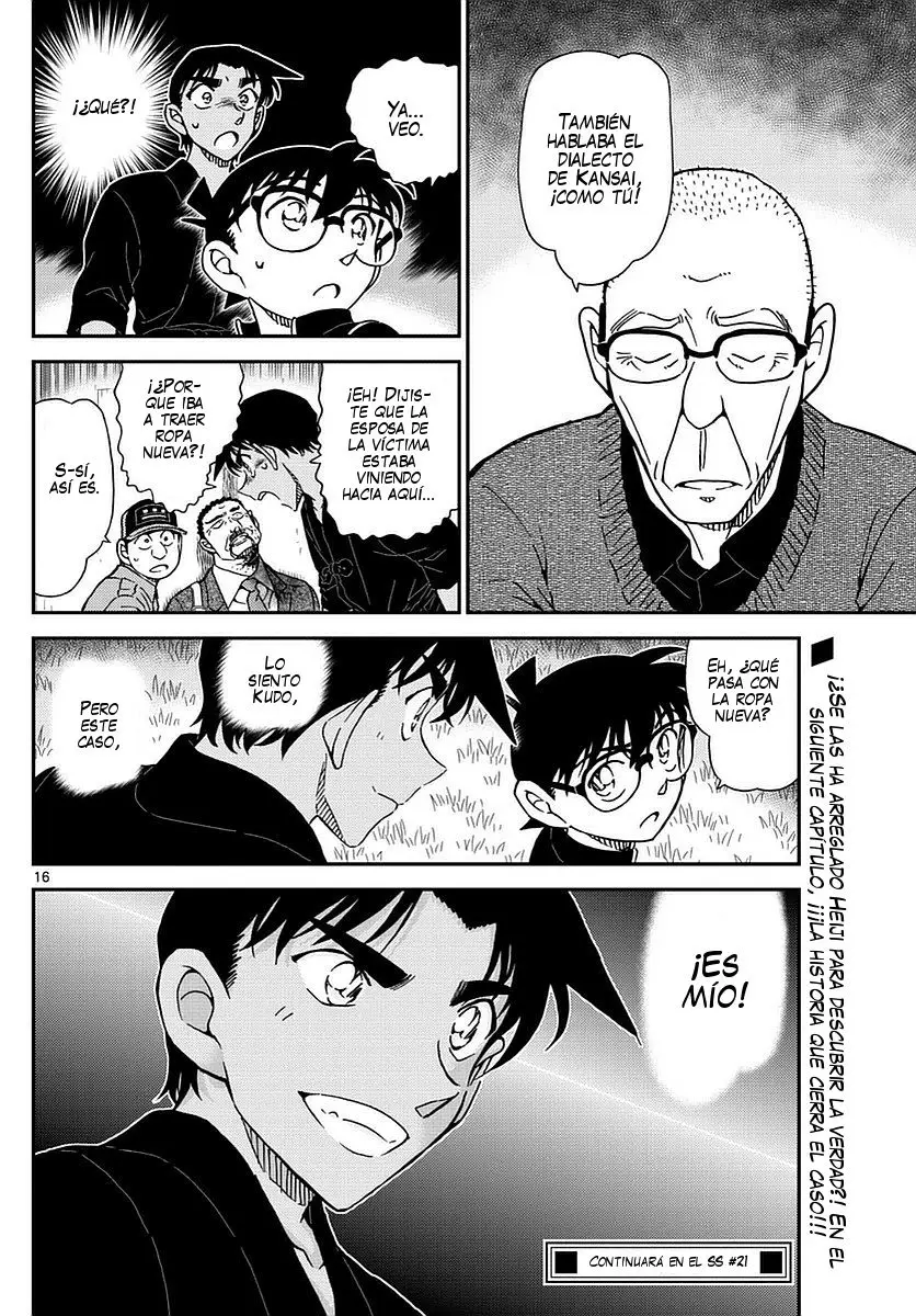 Detective Conan capítulo 992 página 17