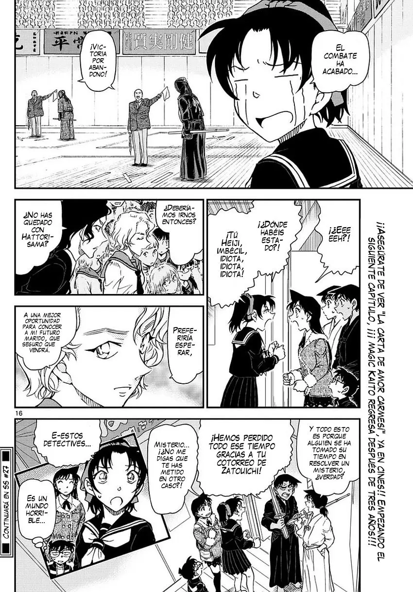 Detective Conan capítulo 993 página 17