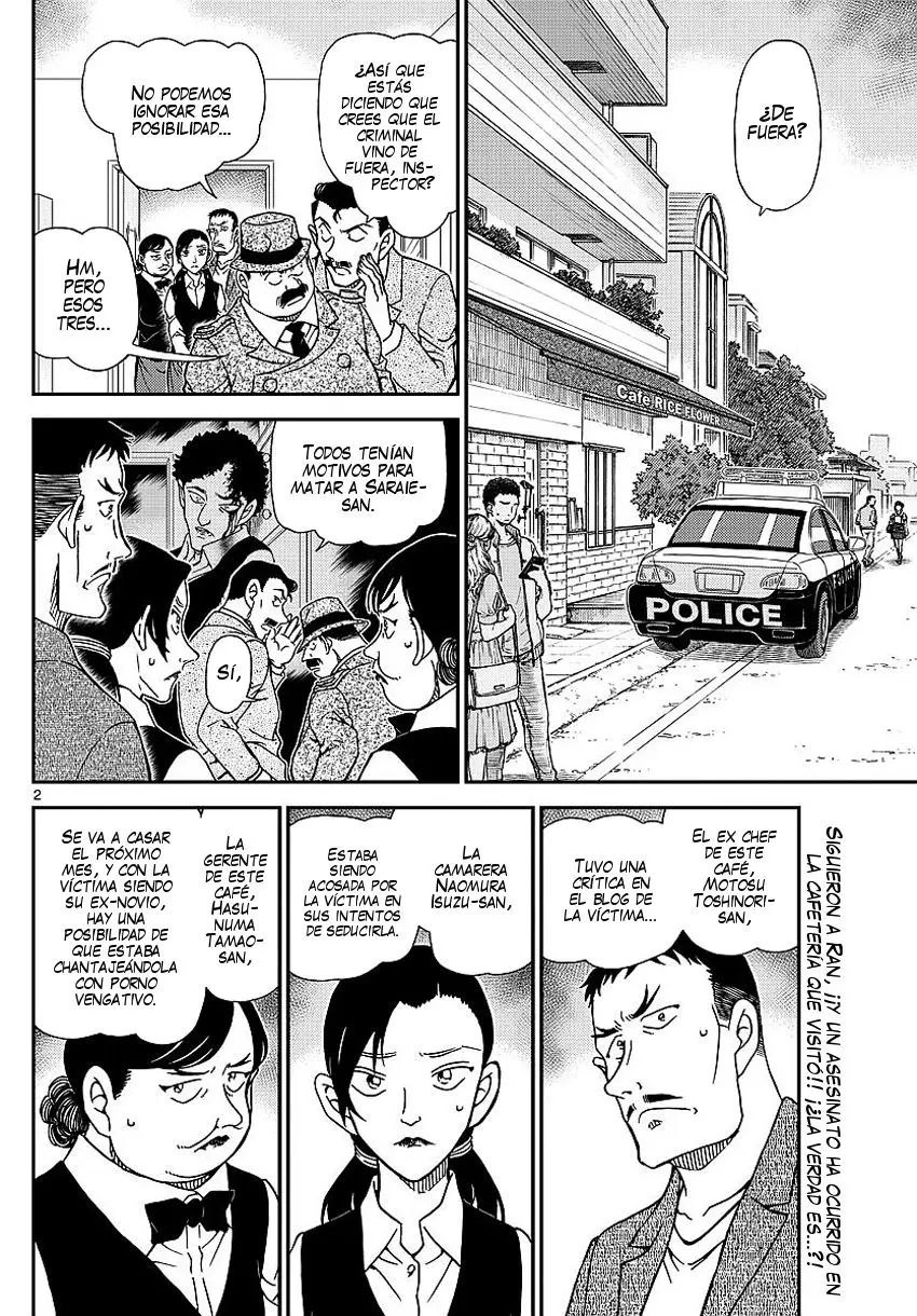 Detective Conan capítulo 996 página 3