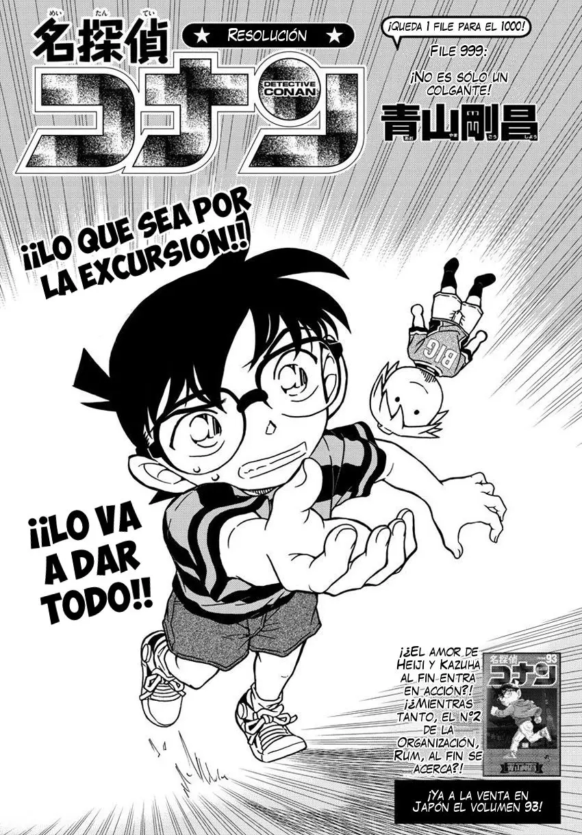 Detective Conan capítulo 999 página 2