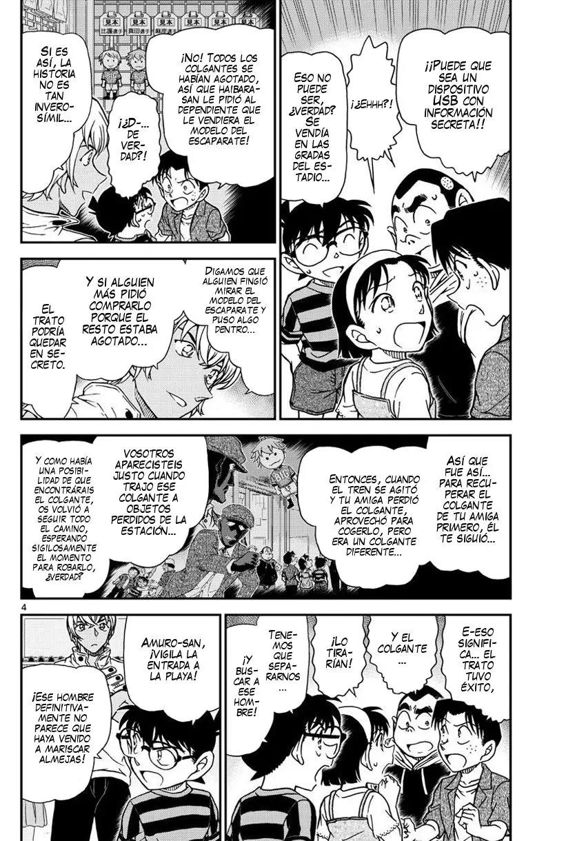 Detective Conan capítulo 999 página 5