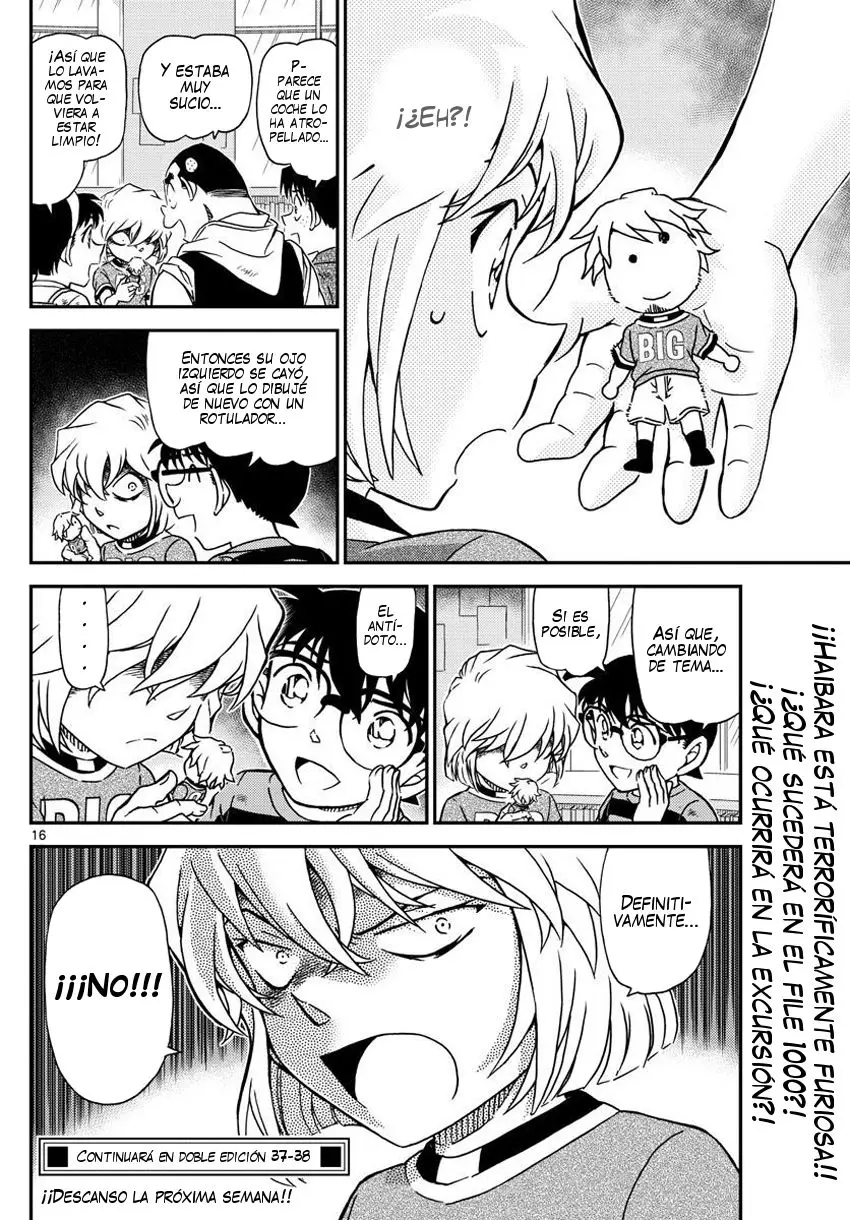 Detective Conan capítulo 999 página 17
