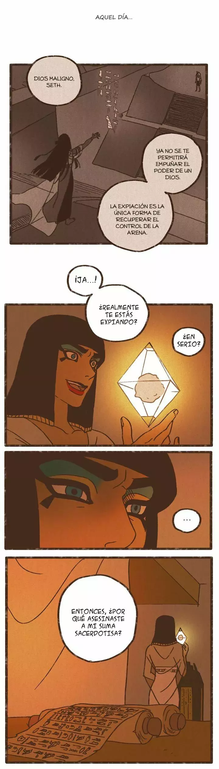 Dioses de Egipto capítulo 100 página 10